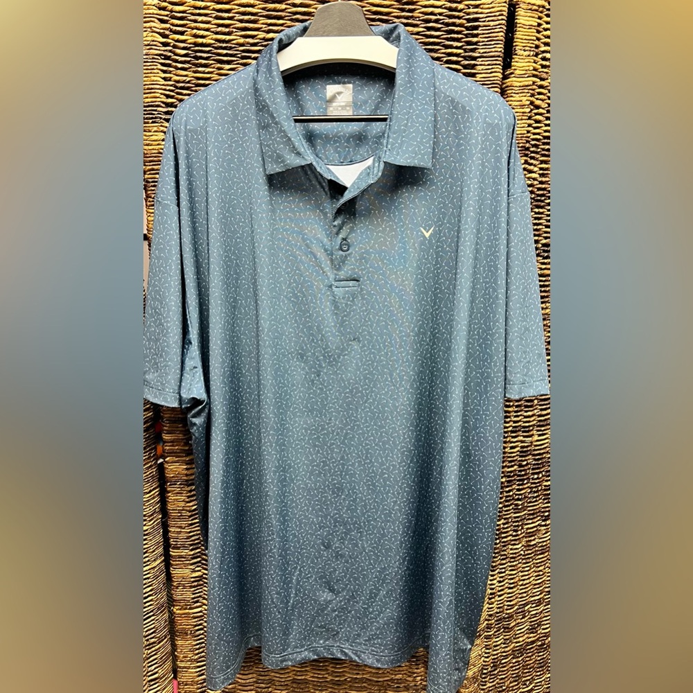 Callaway-‎ Opti Dri, Men’s 3X All over print Polo shirt
